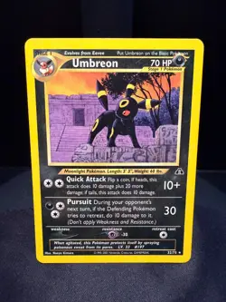 Umbreon 32/75 Neo Discovery Non-Holo Rare Pokemon Card TCG LP+ - Image 1