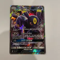 Umbreon GX - 80/149 - Sun & Moon Base - Ultra Rare Holo - Pokemon TCG - MP - Image 1
