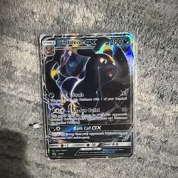 POKEMON | Umbreon GX SM36 SM Promo Holo English Pokemon TCG Heavy Played - Image 1