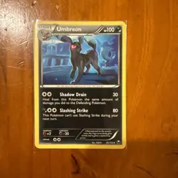 Pokemon TCG Umbreon Dark Explorers 60/108 Regular Uncommon - Image 1