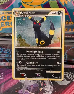 Pokemon TCG Umbreon Call of Legends 22/95 Holo Holo Rare MP - Image 1