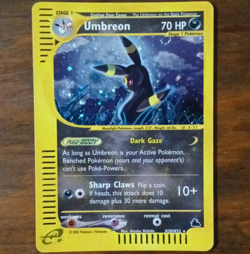 The Pokemon Company Pokemon TCG Skyridge Umbreon H30/H32 Holo Rare 70 LP NM - Image 1