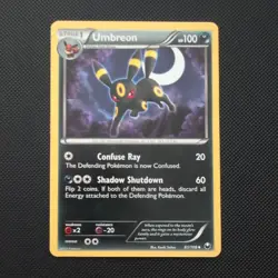 LP / NM Pokemon TCG Umbreon Dark Explorers Card 61/108 Non Holo - Image 1