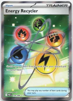 Energy Recycler 108/088 Ultra Rare Perfect Order Pokemon Holo Near Mint - Image 1