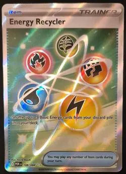 Energy Recycler 108/088 Ultra Rare Perfect Order Pokemon Holo Near Mint - Image 2