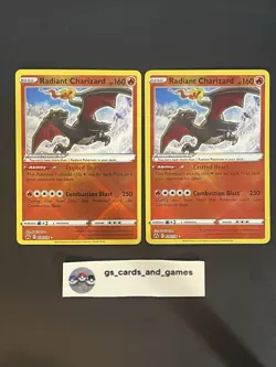 Radiant Charizard 020/159 Radiant Rare Holo - SwSh: Crown Zenith - Pokemon TCG - Image 1