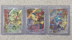 Pokemon TCG - First Partner Illustration Collection Series 2 - JOHTO GEN 2 set - Image 1