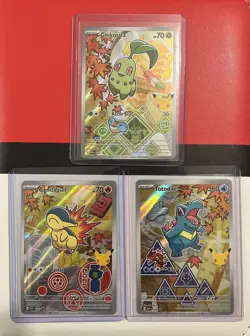 Pokemon TCG First Partner Illustration Collection Series 2 JOHTO GEN 2 set - Image 1