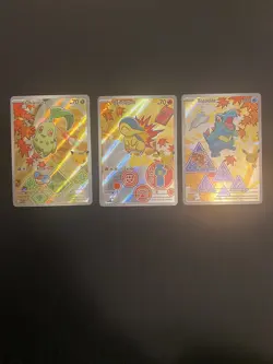Pokemon Tcg First Partner Illustration Collection Series 2 Johto Gen 2 Set 😁 - Image 1