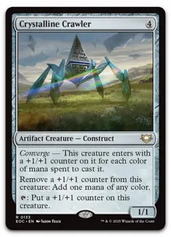 Crystalline Crawler #133 (NM) Edge of Eternities EOC Magic MTG - Image 1