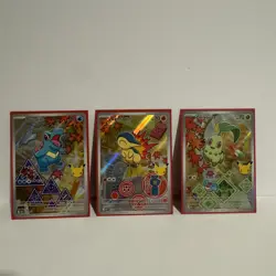 Pokemon TCG: First Partner Illustration Collection Series 2 - Johto Gen 2 Set - Image 1