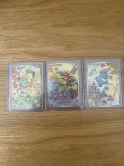 Pokemon TCG: First Partner Illustration Collection Series 2 - JOHTO GEN 2 set - Image 1