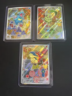 Pokemon TCG First Partner Illustration Collection Series 2 JOHTO GEN 2 set - Image 1