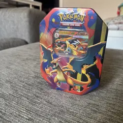 Pokemon TCG Mega Charizard Y Ex Tin (Brand New & Sealed) - Image 1