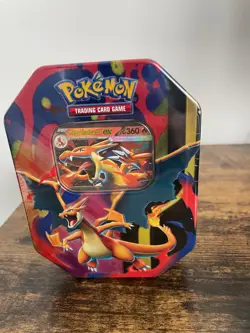 Pokemon TCG Mega Charizard ex Tin Y Brand New & Sealed - Image 1