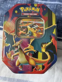 Pokemon TCG Mega Charizard Y EX Tin - Brand New & Sealed - Image 1