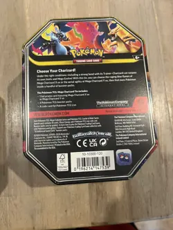 Pokemon TCG MEGA CHARIZARD EX TIN PAIR CHARIZARD X & Y BRAND NEW AND SEALED 2026 - Image 2