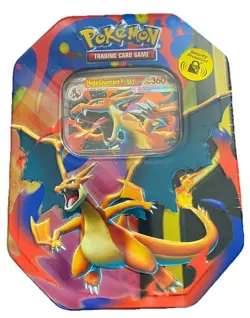 Pokemon TCG: Mega Charizard Y EX Tin - Brand New Sealed - Image 1
