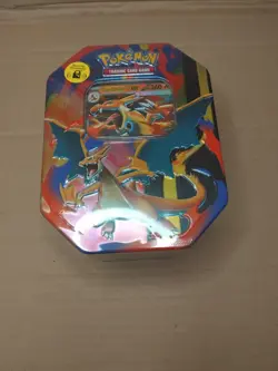 Pokemon TCG: Mega Charizard Y EX Tin - Brand New Sealed - Image 1