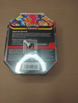 Pokemon TCG: Mega Charizard Y EX Tin - Brand New Sealed - Image 3