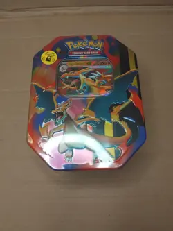 Pokemon TCG: Mega Charizard Y EX Tin - Brand New Sealed - Image 1
