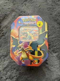 Pokemon TCG Mega Charizard Y ex Tin - *BRAND NEW & SEALED* - Image 1