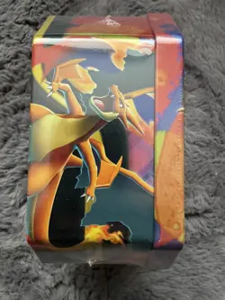 Pokemon TCG Mega Charizard Y ex Tin - *BRAND NEW & SEALED* - Image 2