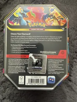 Pokemon TCG Mega Charizard Y ex Tin - *BRAND NEW & SEALED* - Image 3