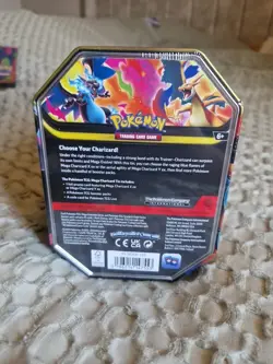 Pokemon TCG Mega Charizard Y Ex Tin Brand New & Sealed - Image 2