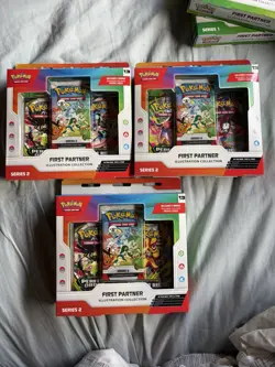 Pokemon TCG First Partner Illustration Collection Series 2 Box - Image 1