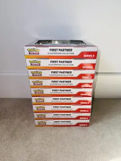 Pokemon TCG First Partner Illustration Collection Series 2 Box - New & Sealed! - Image 1