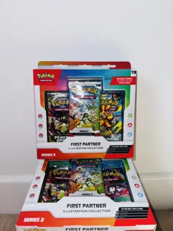 Pokemon TCG First Partner Illustration Collection Series 2 Box - New & Sealed! - Image 2