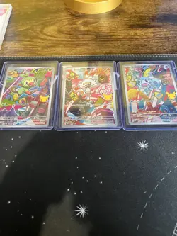 Pokemon TCG: First Partner Illustration Collection Series 2 GALAR GEN 8 set of 3 - Image 1
