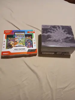 Pitch Black Pokemon Center ETB & First Partner Illustration Collection Series 2 - Image 1