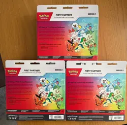 Pokemon TCG First Partner Illustration Collection Series 2 x 3 - New & Sealed - Image 2
