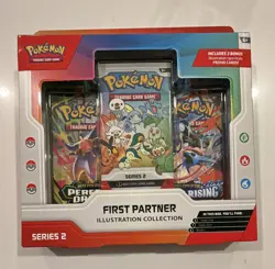 Pokemon TCG First Partner Illustration Collection Series 2 Box Promo Booster - Image 1