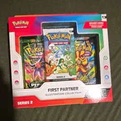 Pokemon TCG First Partner Illustration Collection Series 2 Box - Image 1
