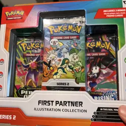 Pokemon TCG First Partner Illustration Collection Series 2 Box factory sealed - Image 1