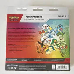 Pokemon TCG First Partner Illustration Collection Series 2 Sealed Pack Box - Image 2