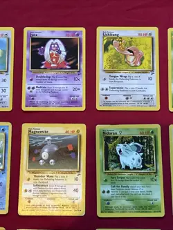 Base Set 2 Pokemon Cards X28 Good-Excellent Condition Vintage (P18) - Image 3