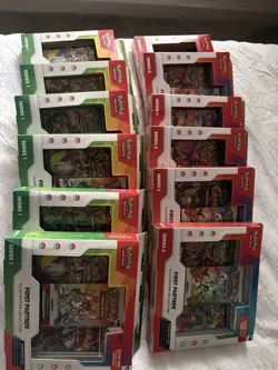 Pokemon TCG: First Partner Illustration Collection - Series 1 & 2 - Sealed x6 - Image 1
