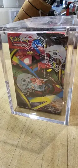 Pokemon TCG Mega Evolution Enhanced Booster Box Brand New Sealed Slight tear - Image 4