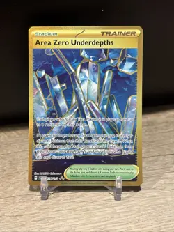 Pokemon TCG Area Zero Underdepths 174/142 Sv07: Stellar Crown Holo Hyper Rare - Image 1
