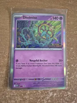 Dhelmise MEP 084 - Prerelease Stamped Promo - Pokemon TCG: Pitch Black - NM - Image 1