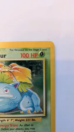 Pokemon TCG Venusaur Holo Card Base Set, Unlimited, Card 15/102 MP - Image 5
