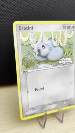 Pokemon Dratini 52/109 Stamped Reverse Holo Card EX Team Rocket Returns | NM - Image 2