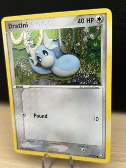 Pokemon Dratini 52/109 Stamped Reverse Holo Card EX Team Rocket Returns | NM - Image 3