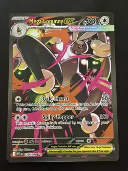 Mega Lopunny EX - 128/094 - Mint - Phantasmal Flames - Pokemon Card - Image 1