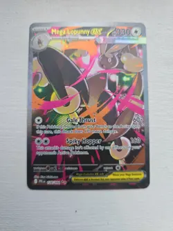 Pokemon Phantasmal Flames Mega Lopunny Ex 128/094 Near Mint TCG Card - Image 1