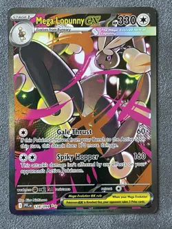 Pokemon TCG Mega Lopunny EX 128/094 Phantasmal Flames SIR Near Mint - Image 1